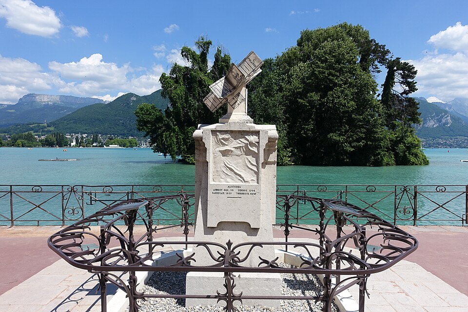 Les Jardins de l’Europe en été.